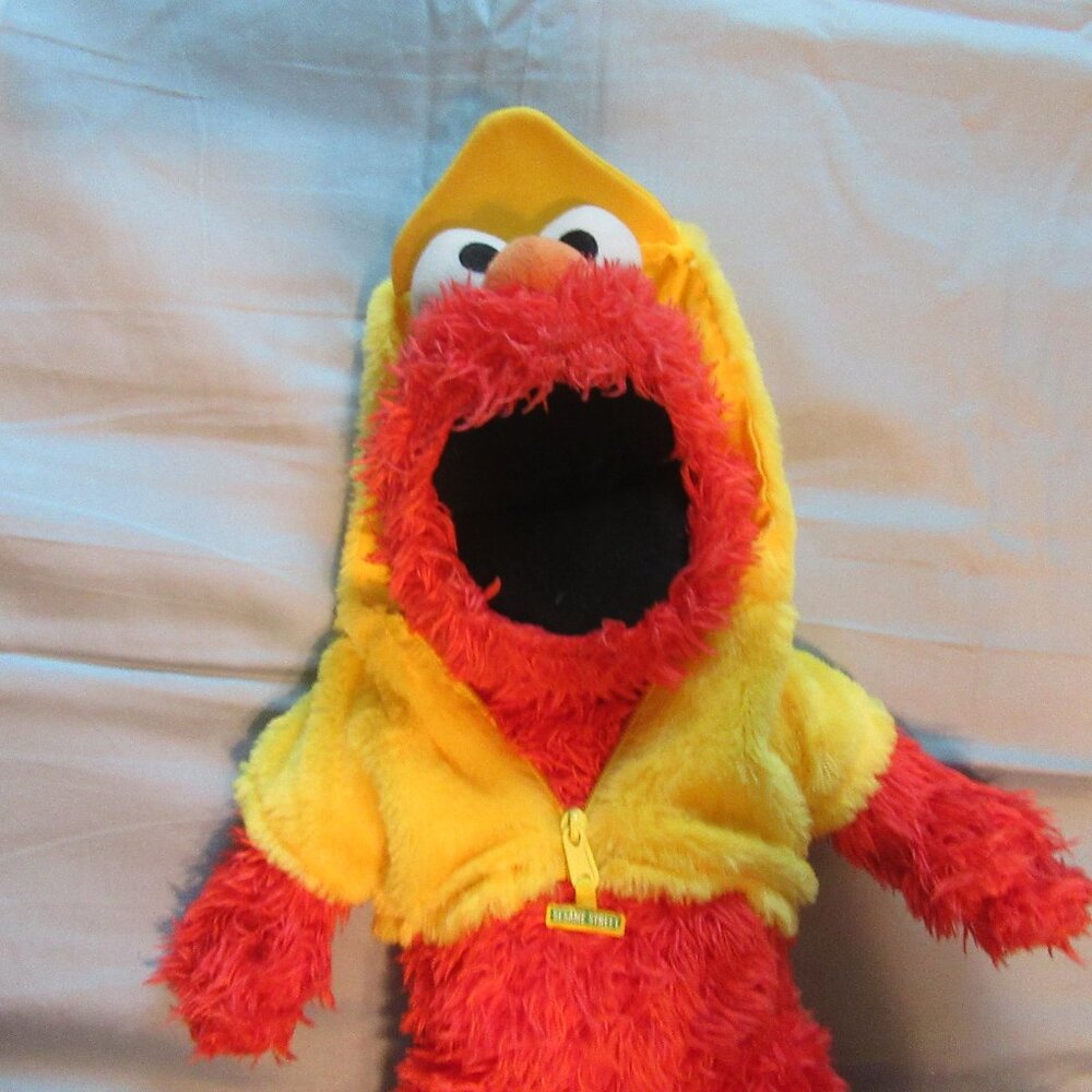Sesame Street Build A Bear ELMO Plush & Big Bird Hoodie